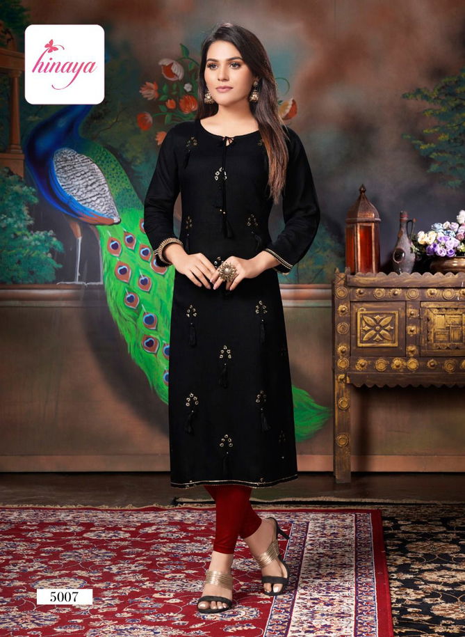 Kareena 4 Fancy Designer Embroidery Ethnic Wear Kurtis Collection